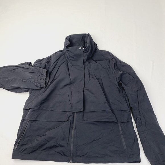 Lululemon Women's Black Always Effortless Classic-Fit Basic Jacket Size 12 - Picture 2 of 6